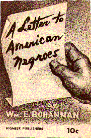 Letter to American Negroes image